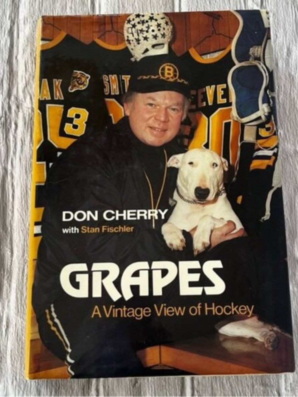 Vintage Don Cherry Grapes A Vintage View of Hockey Book